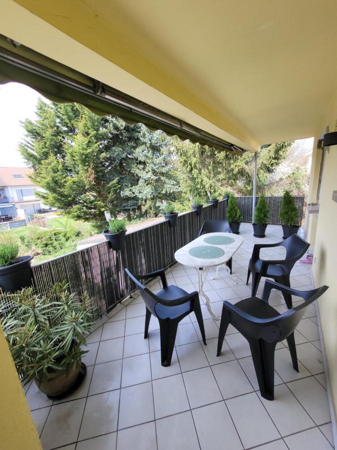 Ferienwohnung Anna Oftersheim Schwetzingen Hockenheim 3 Zimmer Mit Balkon Luaran gambar